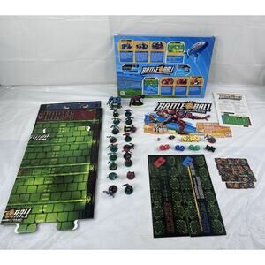 Battle Ball Board Game 99% Complete Pieces 2003 MB Hasbro Toy